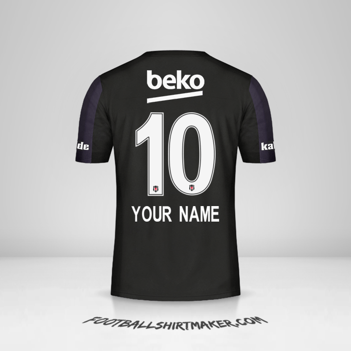 Besiktas JK 2018/19 II shirt number 10 your name