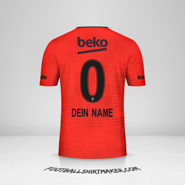 Trikot Besiktas JK 2018/19 III -  dein name - 0