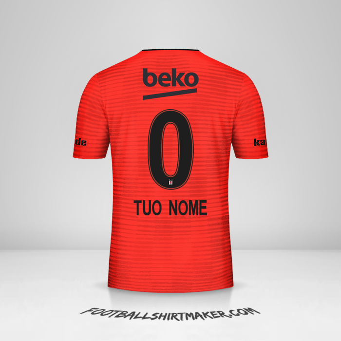 Maglia Besiktas JK 2018/19 III -  tuo nome - 0