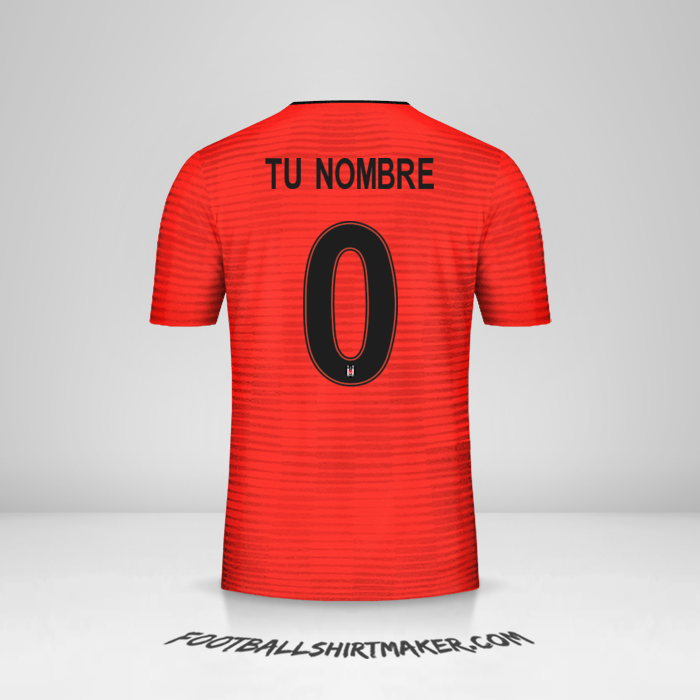 Camiseta Besiktas JK 2018/19 Cup III -  tu nombre - 0