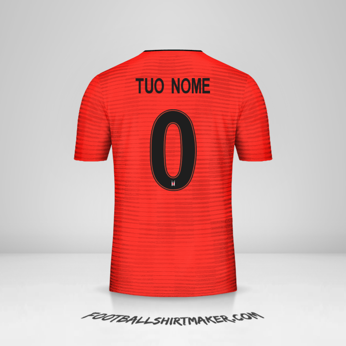 Maglia Besiktas JK 2018/19 Cup III -  tuo nome - 0