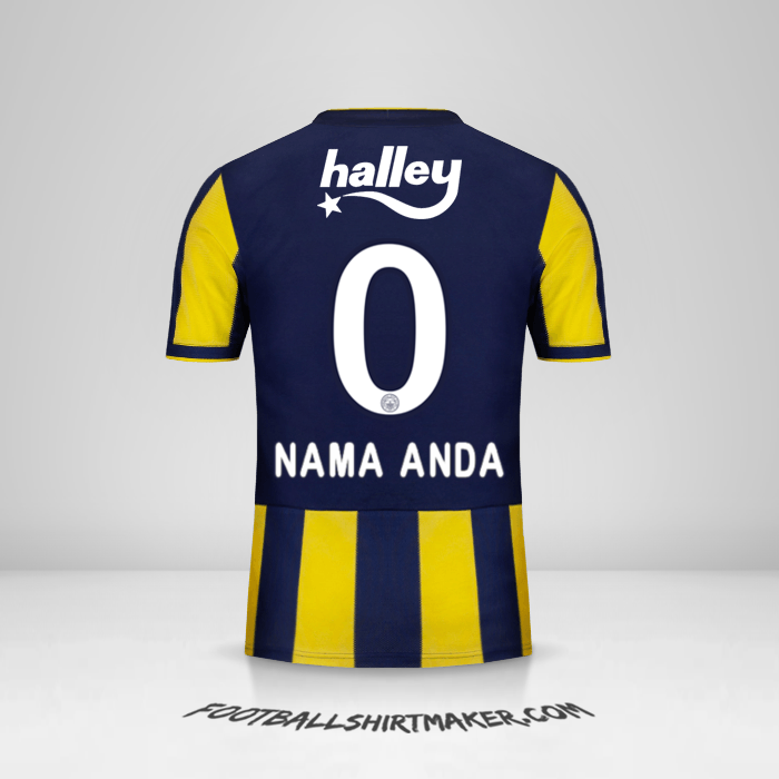 Jersey Fenerbahce SK 2018/19 -  nama anda - 0