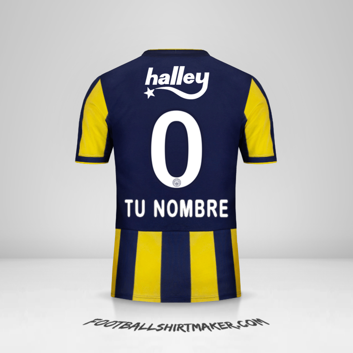 Camiseta Fenerbahce SK 2018/19 -  tu nombre - 0