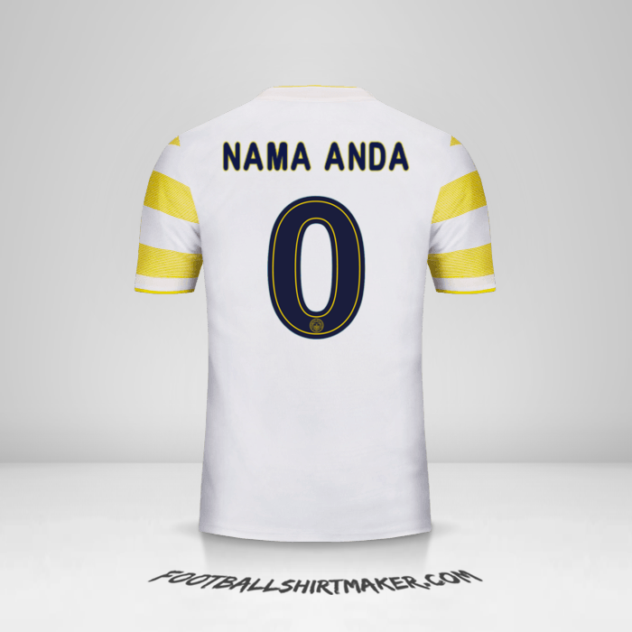 Jersey Fenerbahce SK 2018/19 Cup II -  nama anda - 0