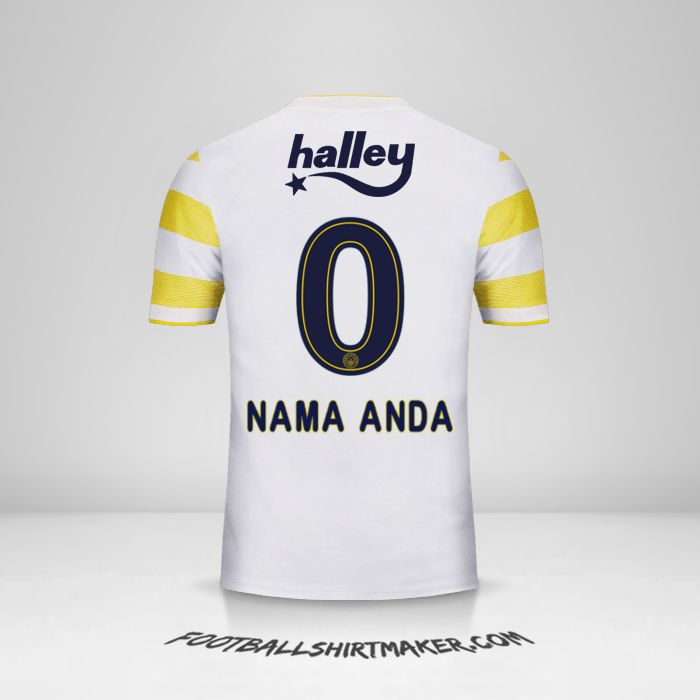 Jersey Fenerbahce SK 2018/19 II -  nama anda - 0