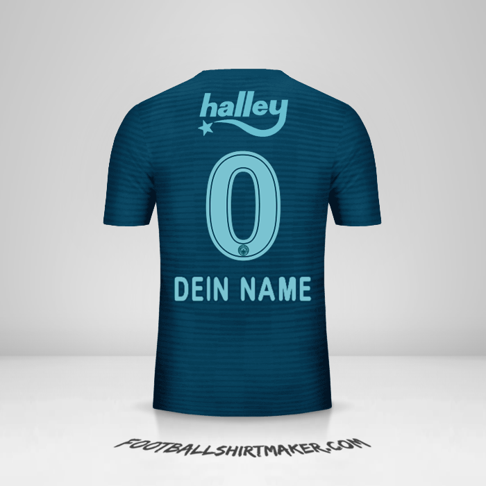 Trikot Fenerbahce SK 2018/19 III -  dein name - 0