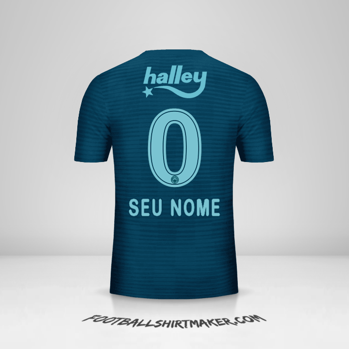 Camisa Fenerbahce SK 2018/19 III -  seu nome - 0