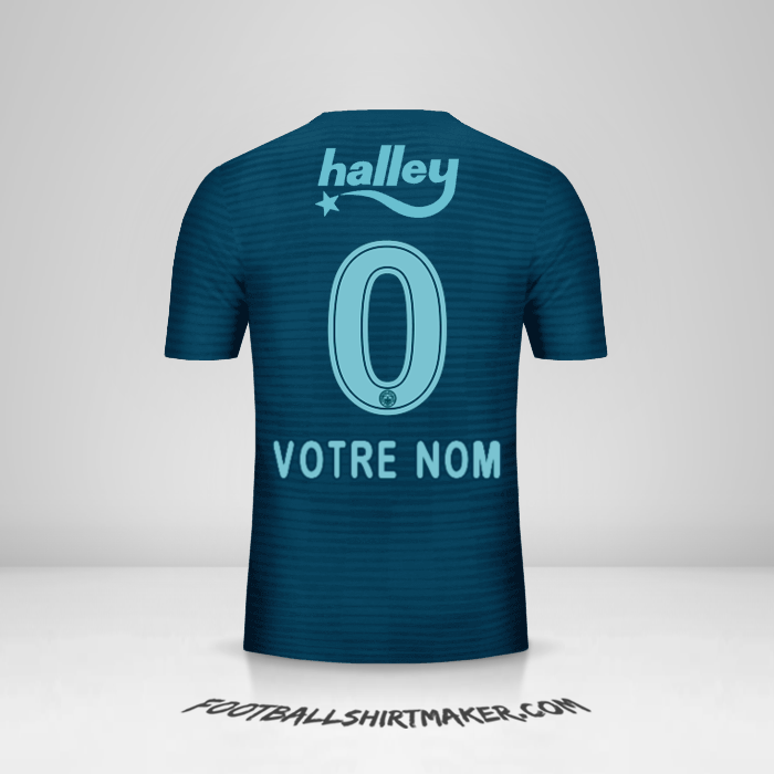 Maillot Fenerbahce SK 2018/19 III -  votre nom - 0