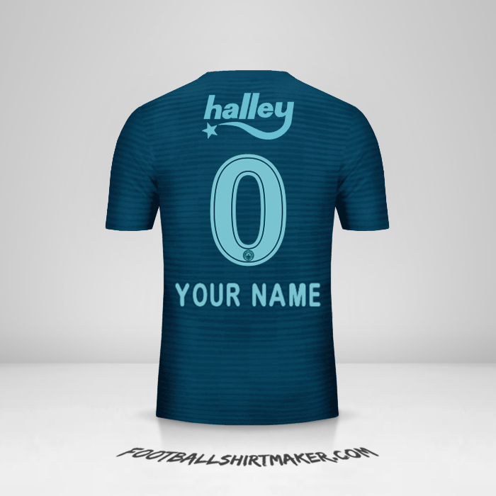 Fenerbahce SK 2018/19 III jersey number 0 your name