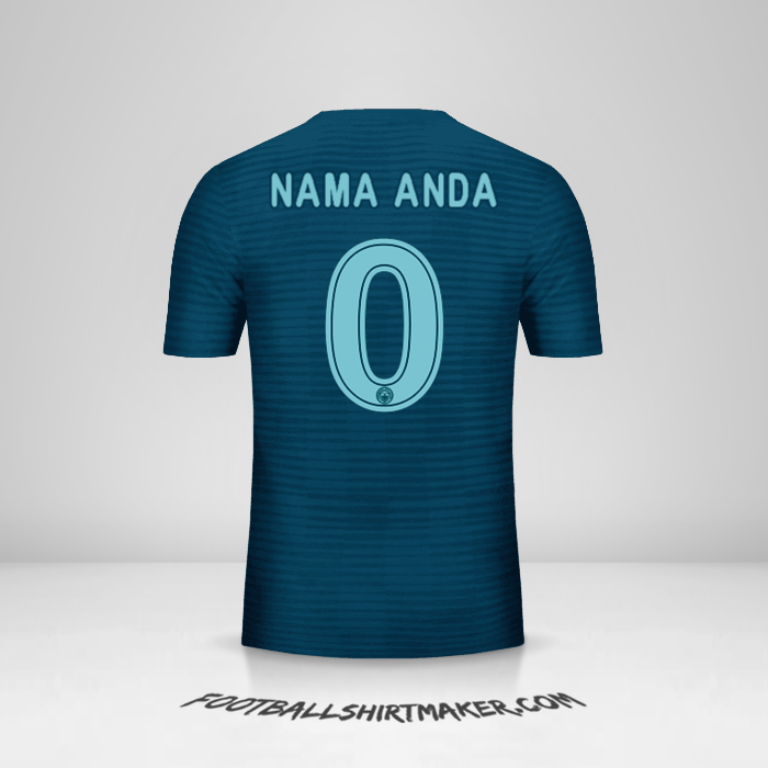 Jersey Fenerbahce SK 2018/19 Cup III -  nama anda - 0