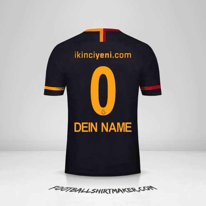 Trikot Galatasaray SK 2018/19 II -  dein name - 0