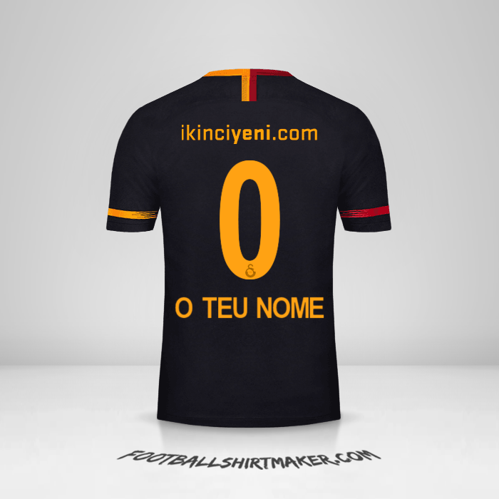 Camisola Galatasaray SK 2018/19 II -  o teu nome - 0