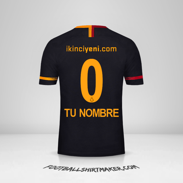 Camiseta Galatasaray SK 2018/19 II -  tu nombre - 0