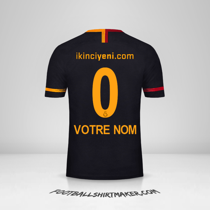 Maillot Galatasaray SK 2018/19 II -  votre nom - 0