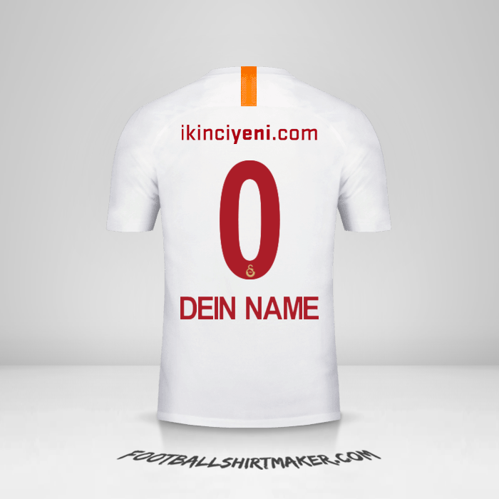 Trikot Galatasaray SK 2018/19 III -  dein name - 0