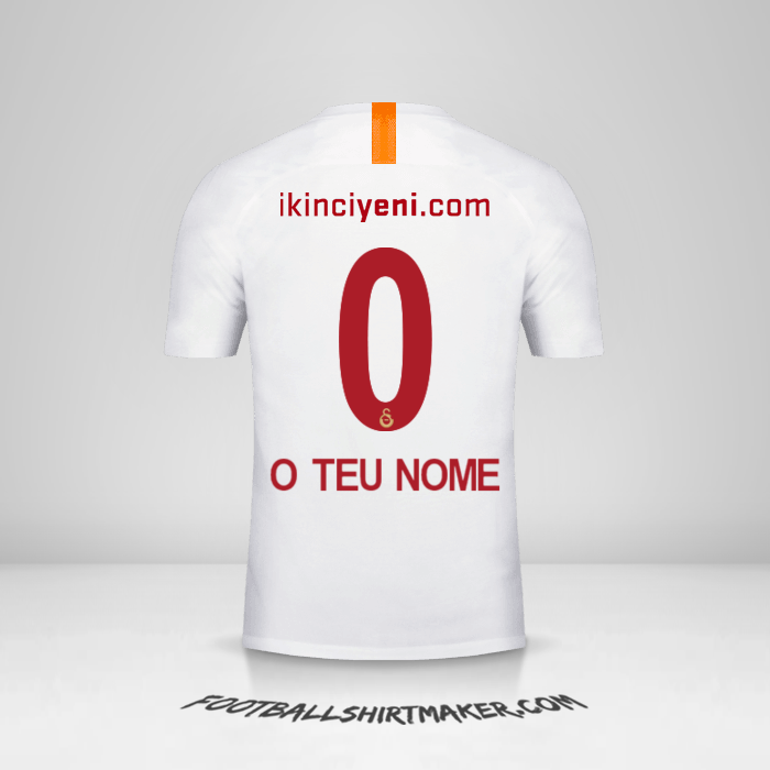 Camisola Galatasaray SK 2018/19 III -  o teu nome - 0