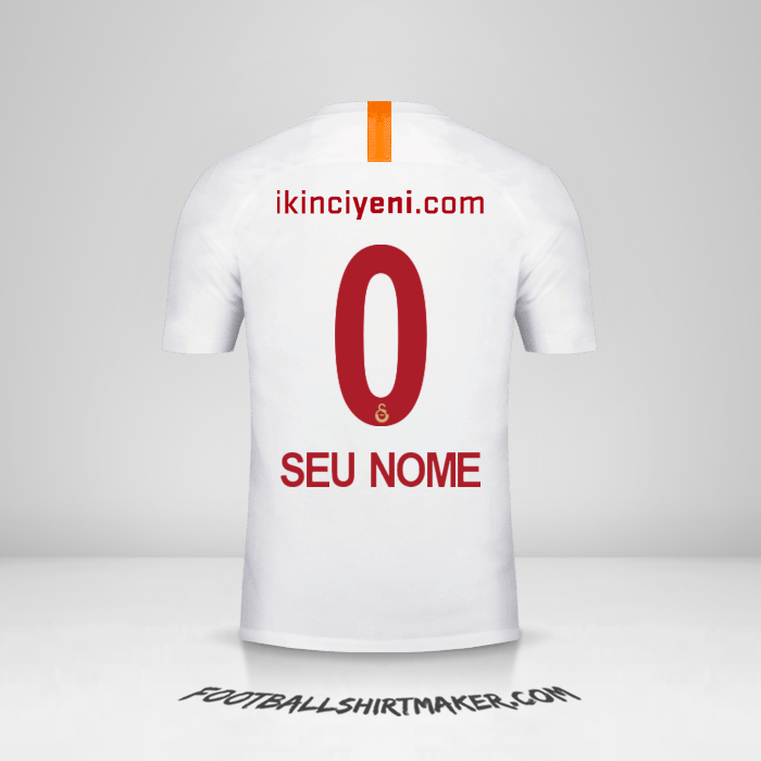 Camisa Galatasaray SK 2018/19 III -  seu nome - 0