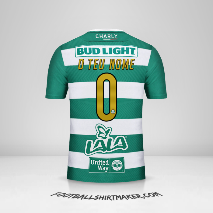 Camisola Santos Laguna 2018/19 -  o teu nome - 0