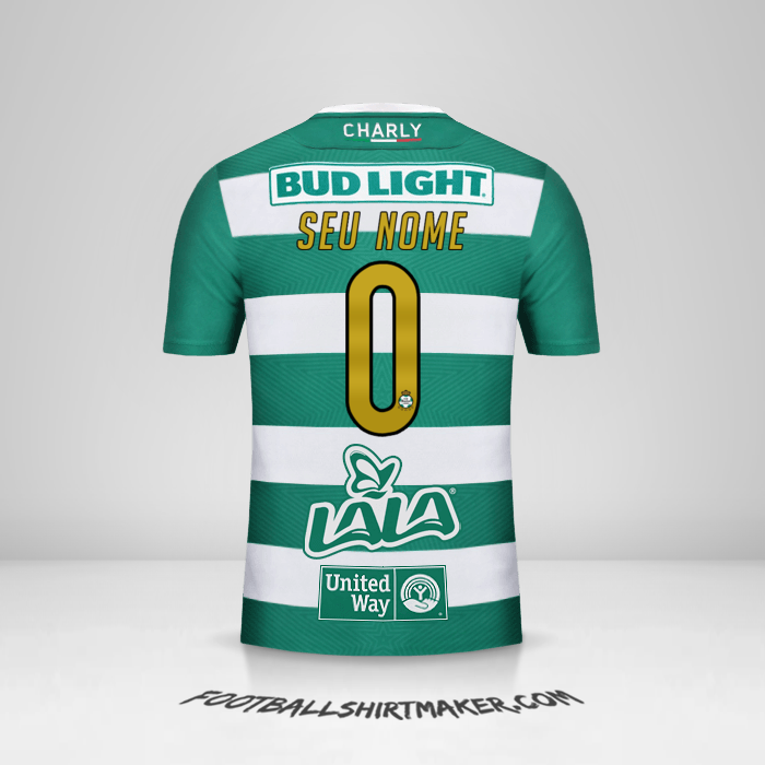 Camisa Santos Laguna 2018/19 -  seu nome - 0