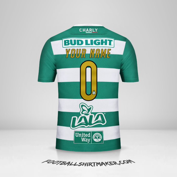 Shirt Santos Laguna 2018/19 -  your name - 0