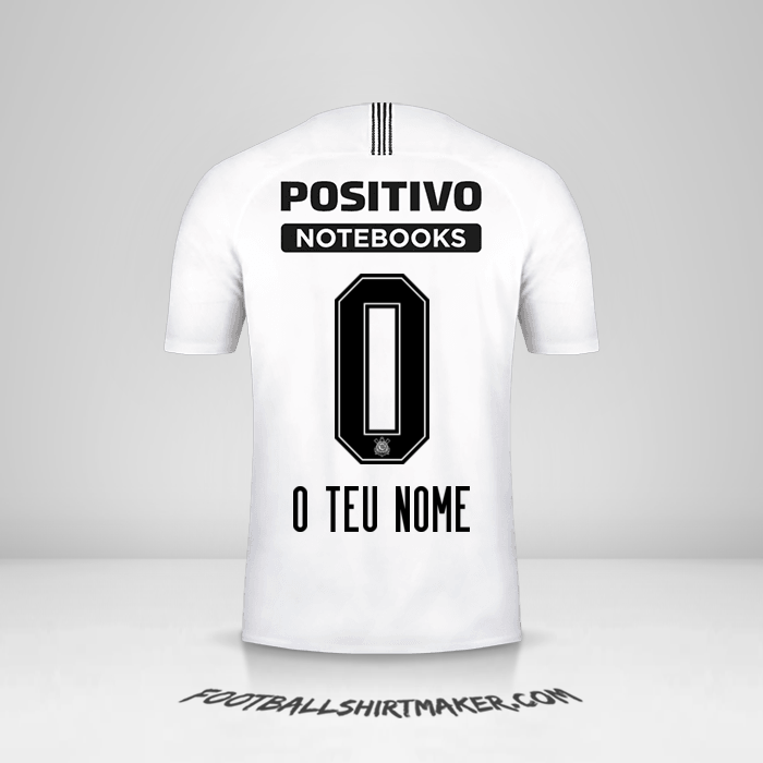 Camisola Corinthians 2018/19 -  o teu nome - 0