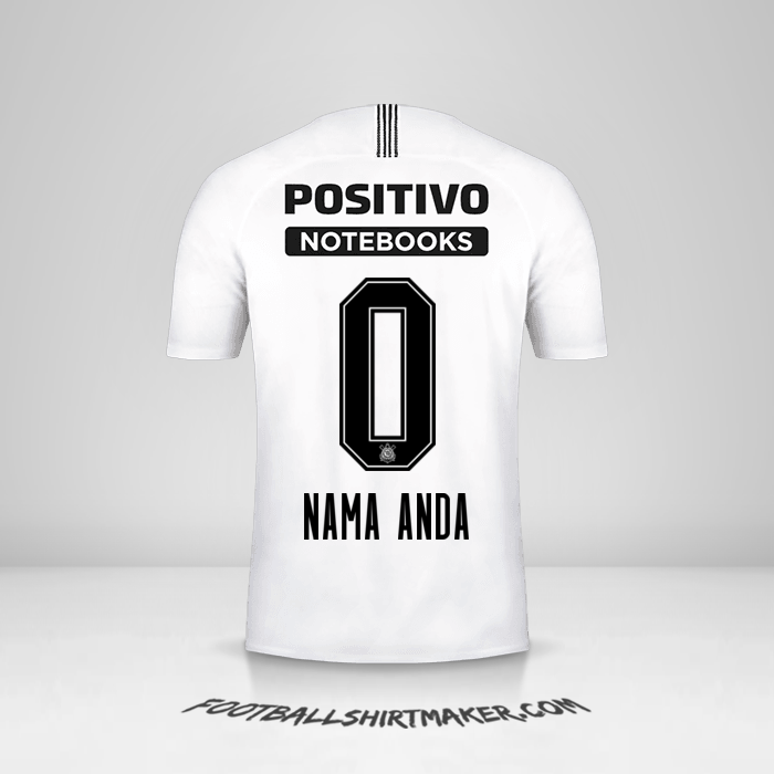 Jersey Corinthians 2018/19 -  nama anda - 0