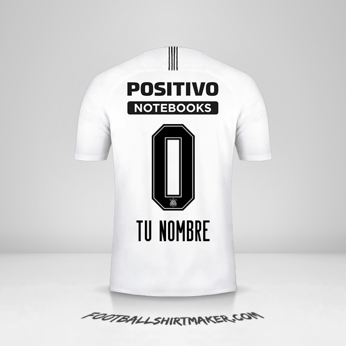 Camiseta Corinthians 2018/19 -  tu nombre - 0