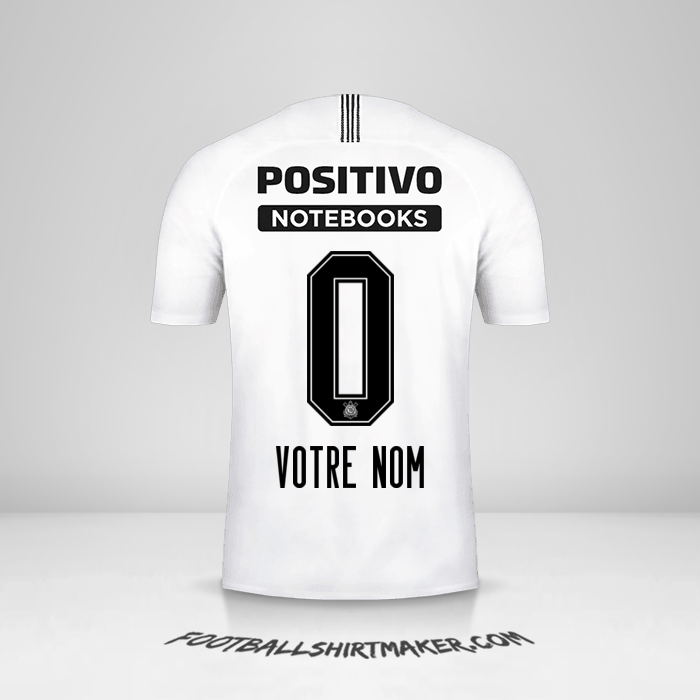 Maillot Corinthians 2018/19 -  votre nom - 0