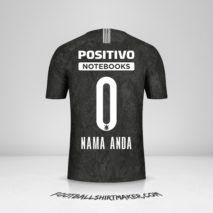 Jersey Corinthians 2018/19 II -  nama anda - 0