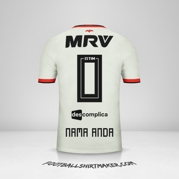 Jersey Flamengo 2018/19 II -  nama anda - 0