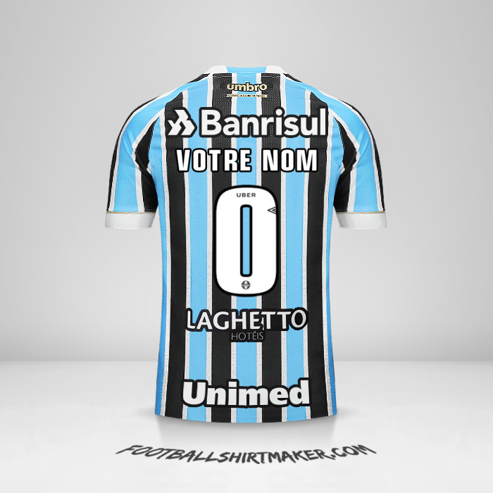 Maillot Gremio 2018 -  votre nom - 0