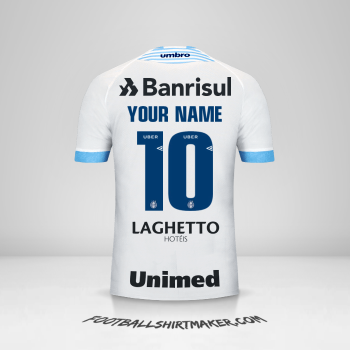 Gremio 2018 II shirt number 10 your name