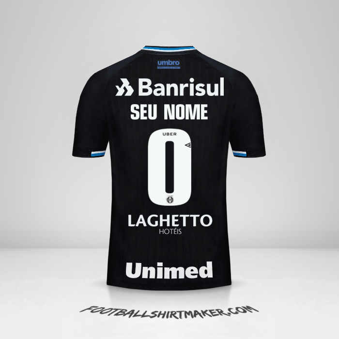 Camisa Gremio 2018 III -  seu nome - 0