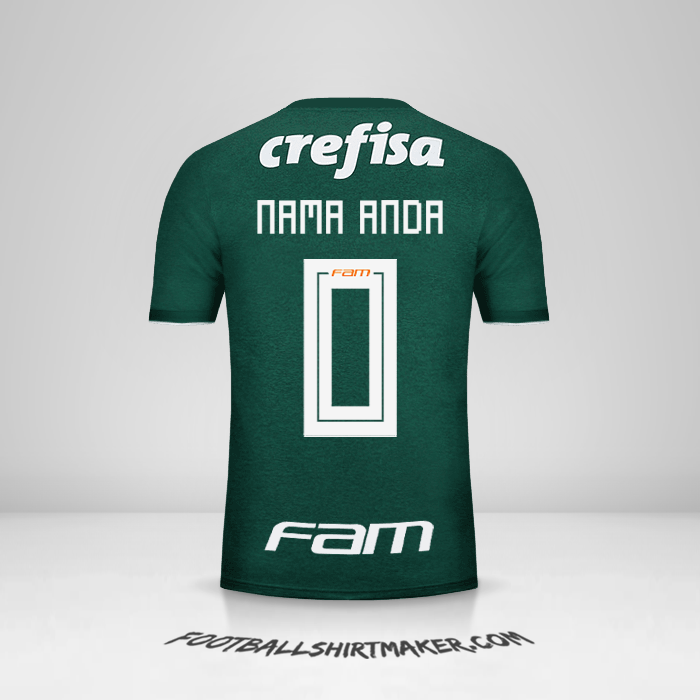 Jersey Palmeiras 2018 -  nama anda - 0