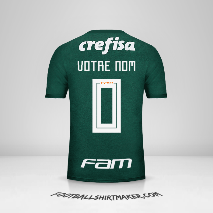 Maillot Palmeiras 2018 -  votre nom - 0