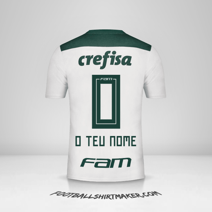 Camisola Palmeiras 2018 II -  o teu nome - 0