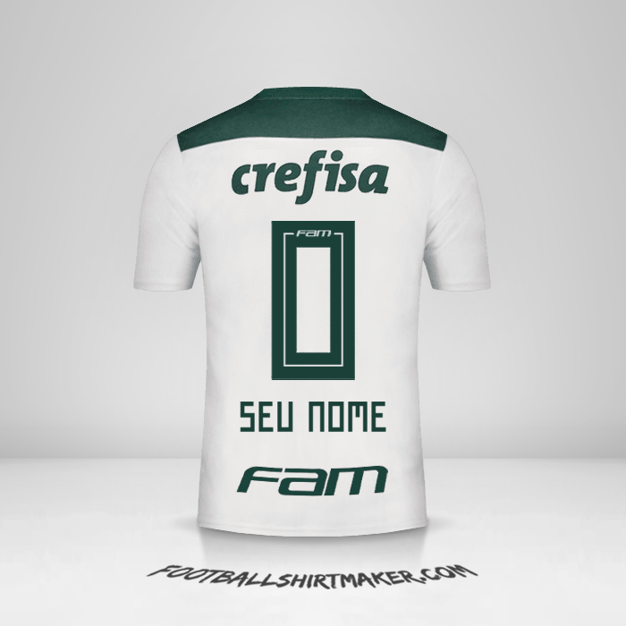 Camisa Palmeiras 2018 II -  seu nome - 0