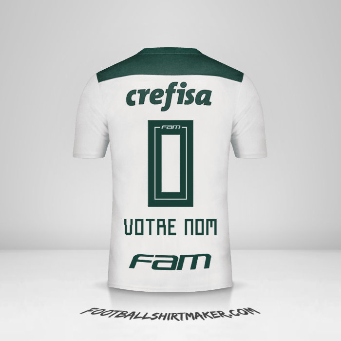 Maillot Palmeiras 2018 II -  votre nom - 0