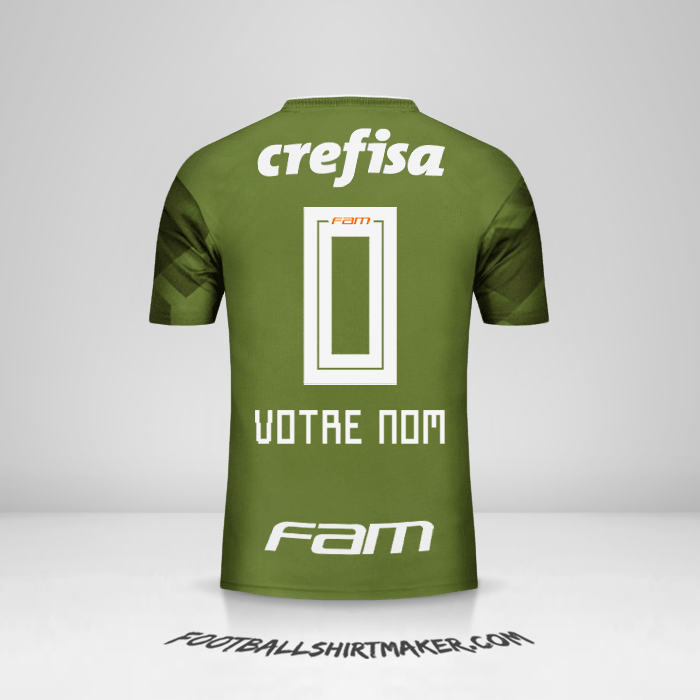 Maillot Palmeiras 2018 III -  votre nom - 0