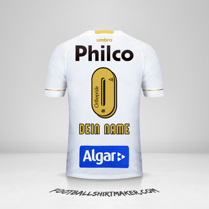 Trikot Santos FC 2018 -  dein name - 0