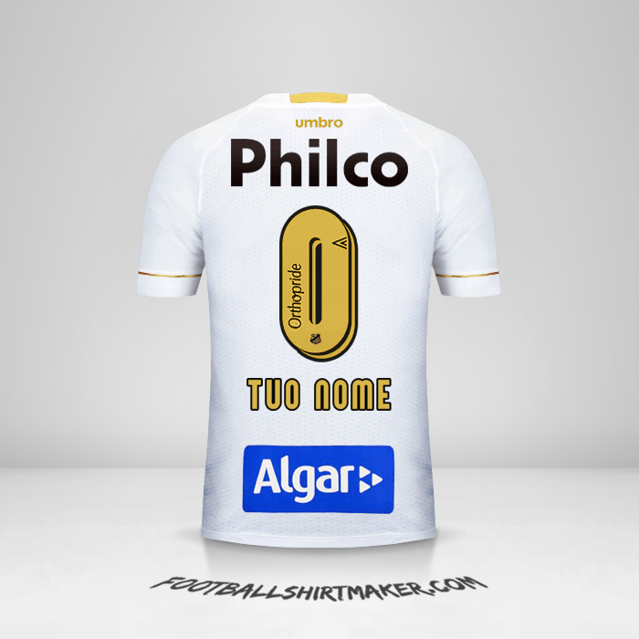 Maglia Santos FC 2018 -  tuo nome - 0