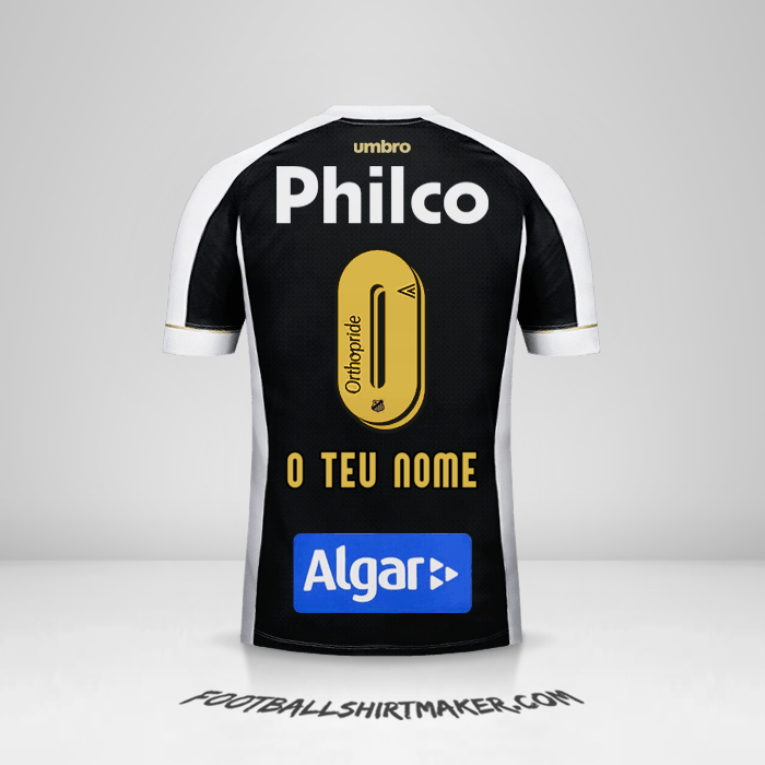 Camisola Santos FC 2018 II -  o teu nome - 0