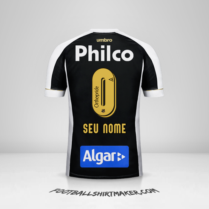 Camisa Santos FC 2018 II -  seu nome - 0