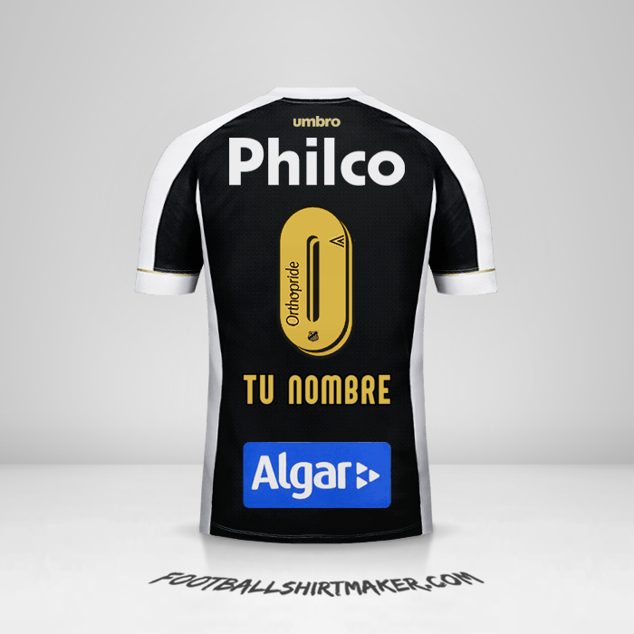 Camiseta Santos FC 2018 II -  tu nombre - 0