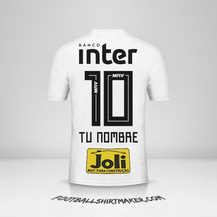 Jersey Sao Paulo FC 2018 número 10 tu nombre