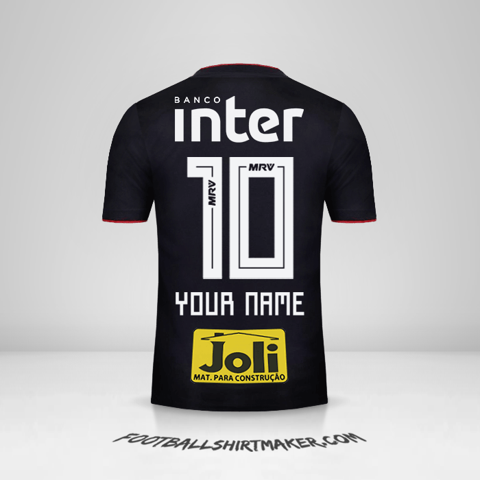 Sao Paulo FC 2018 II shirt number 10 your name