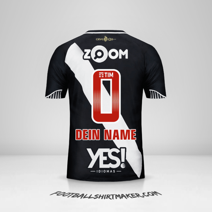 Trikot Vasco da Gama 2018 -  dein name - 0