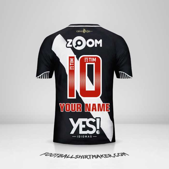 Vasco da Gama 2018 shirt number 10 your name