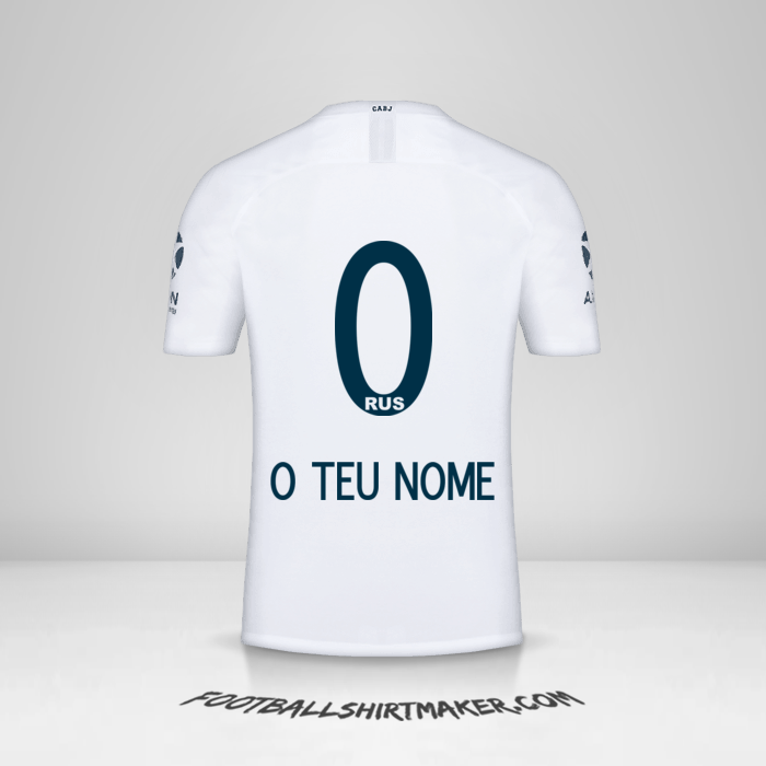 Camisola Boca Juniors 2018/19 II -  o teu nome - 0