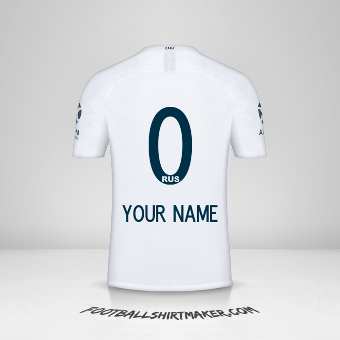 Shirt Boca Juniors 2018/19 II -  your name - 0